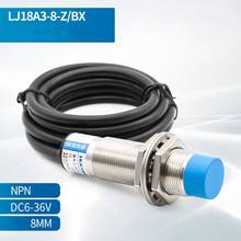 Interruptor de sensor de proximidad inductivo NPN NO LJ18A3-8-Z/BX/BY/AXAY/-5V, VOLTAJE DE TRABAJO 5V, M18, 8mm, envío gratis 2024 - compra barato