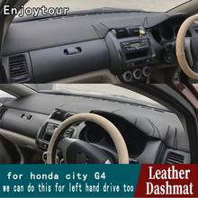 Para hond cidade g4 2003 2004 2005 3006 2007 dashmat dashmat dashboard capa almofada traço tapete estilo do carro acessórios rhd 2024 - compre barato