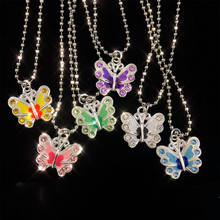 Crystal Butterfly Aesthetic Necklace Harajuku Chokert Party Jewelry for Women Man Friendship Girl Gifts 2024 - buy cheap