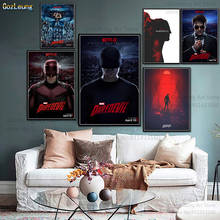 Daredevil-póster de serie de TV, pintura en lienzo, imágenes artísticas de pared, carteles e impresiones para decoración del hogar 2024 - compra barato