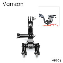 Vamson for GoPro 8 7 Accessories Bike Motorcycle Handlebar Pole Mount For Gopro Hero 6 5 4 for SJCAM Mijia for yi VP504 2024 - buy cheap