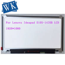 FHD 1920X1080  Panel For Lenovo Ideapad 510S-14IKB Matrix for 14.0" 30Pin LED LCD Screen 2024 - buy cheap