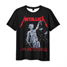 Camiseta 3D Metallica para hombre 2024 - compra barato