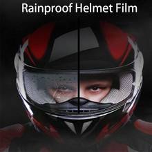 Parche de casco antiniebla a prueba de lluvia para motocicleta, visera de película completa transparente genérica, lente AEP para coche eléctrico, tipo Universal 2024 - compra barato