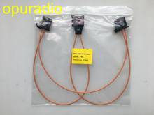 Cabo de ligação multimídia de fibra ótica, conectores 1 fêmea e 2 machos para unidade amplificadora de audi bmw benz porsche 2024 - compre barato