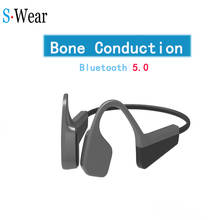 Bone Conduction Headphones Bluetooth 5.0 Wireless Sports Earphone IP56 Headset Stereo Hands-Free With Microphone For Running 2024 - buy cheap