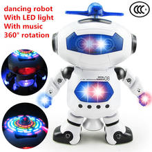 2020 NEW Robot Toy 360° Rotation Smart Robot Children Interactive Toys With Music LED Light Boy Gift Girl Gift 2024 - buy cheap