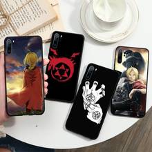 Fullmetal Alchemist FMA Brotherhood Phone Case For Huawei P20 P30 P40 lite Pro P Smart 2019 Mate 10 20 Lite Pro Nova 5t 2024 - buy cheap