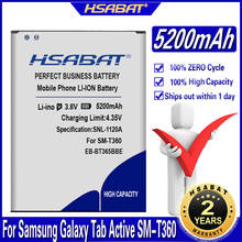HSABAT-batería para tableta SAMSUNG Galaxy Tab Active T365 T360, batería de EB-BT365BBE de 5200mAh, EB-BT365BBC, SM-T360 2024 - compra barato