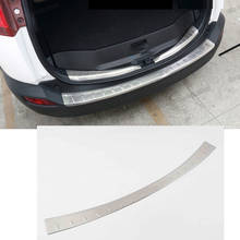 stainless steel car trunk door threshold sill protector for toyota rav4 2013 2014 2015 2016 2017 2018 xa40 accessories auto 2024 - buy cheap