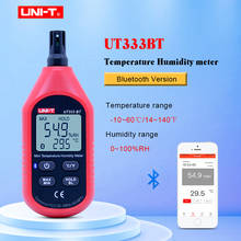 UNI-T UT333BT Thermometer Hygrometer Bluetooth Digital LCD Mini Temperature Humidity Meter Moisture Meter Sensor Thermometer 2024 - buy cheap