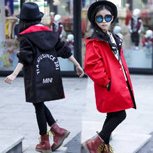 Abrigo largo de doble cara para niña, traje de chaqueta para niño de 4 a 12 años, moda de Navidad e invierno, 2020 2024 - compra barato