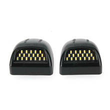 Para GMC Sierra 1500/1500 HD Yukon XL 1500/2500 Número LED License Plate Luz 6500K 12V Placa Lâmpadas de Luz 2Pcs 2024 - compre barato