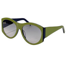 Vintage Oversized Oval Sunglasses Women Men 2021 Big Brand Fashion Sunglasses Male Luxury Oculos UV400 2024 - buy cheap
