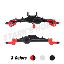 Портал переднего и заднего моста из алюминиевого сплава для 1/10 RC Гусеничный осевой CAPRA Trail Buggy 03004 Рейфы 90018 RR10 90048 03016 2024 - купить недорого