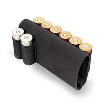 Tactical 8 Round Shotgun Buttstock Shell Holder Elastic Ammo Holster 12/20GA Gauge Airsoft Gun Shell Case for Hunting Accessory 2024 - buy cheap