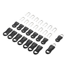 16Pcs Replacement Zipper Tags Zip Fixer for Travel Bag Suitcase Clothes Tent Backpack Stainless Steel Zipper Pull Fixer 2024 - buy cheap