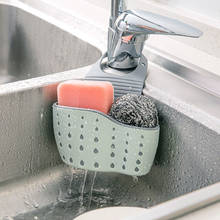 1Pcs Kitchen Hanging Drain Basket Kitchen Accessories Utensils Organizer Adjustable Snap Sink Soap Sponge Holder Kitchen Gadgets 2024 - buy cheap