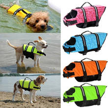 Dog Life Vest Summer Printed Pet Life Jacket Dog Safety Clothes Dogs Swimwear Pets Safety Swimming Suit 2024 - buy cheap