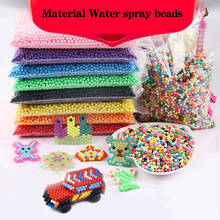 6000pcs 30 colors Refill Beads Puzzle Crystal DIY Water Spray Beads Set Ball Games 3D Handmade Magic Toys For Children 2024 - buy cheap