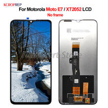 For Motorola Moto E7 LCD Display Touch Panel Screen Digitizer Assembly For Moto XT2052 lcd Replacement Accessory 100% Tested 2024 - buy cheap