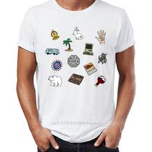 Men's T Shirt Lost Classic Tv Series Dharma Initiative Nerdy Mens Tshirt Hip Hop Streetwear New Arrival Male Clothes 2024 - buy cheap