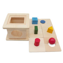 Boxed Shaped Matching Game Toys 6 In 1 Shape Sorter Kids Color Cognitive Development Toy 2024 - buy cheap