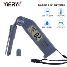 yieryi 3 in 1 ph meter ph&temp&Hygrometer waterproof tester for Swimming pools, aquariums, 2024 - buy cheap
