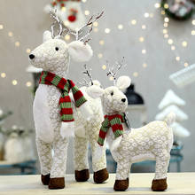 Figures Christmas Decorations Christmas Dolls Christmas Tree Decorations Elk Snowman Santa Claus Decoration Kids New Year Gift 2024 - buy cheap