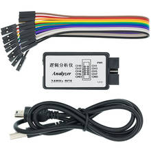 1set New Arrival USB Logic Analyze 24M 8CH, MCU ARM FPGA DSP debug tool  Logic analyzer 2024 - buy cheap