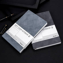 Guangbo A5 блокнот в мягкой обложке, деловая записывающая книжка для офиса, креативный ретро блокнот A5, студенческий канцелярский кожаный блокнот 2024 - купить недорого