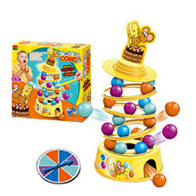 Juego de mesa de apilamiento de torre de bebé, habilidades motoras finas, juguete educativo para niños y adultos D50 2024 - compra barato