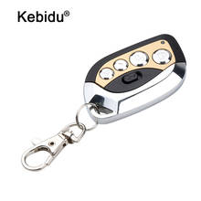 Kebidu-mando a distancia inalámbrico para coche, duplicador automático, puerta ajustable, llavero de puerta de garaje, 433MHz 2024 - compra barato