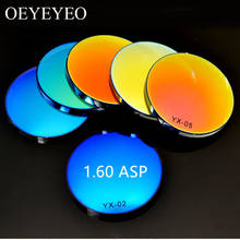 OEYEYEO 1.60 High Quality Color Polarizer Optical Prescription Myopia Glasses Lenses Anti UV Sunglasses Lenses 2024 - buy cheap