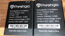 Batería PSP3531 DUO de 2500mah, reemplazo de batería de teléfono + código de seguimiento, para Prestigio PSP 3531 DUO PSP7530 PSP3532 DUO Muze D3 E3 A7 2024 - compra barato