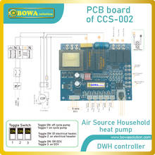 Complete Set of artificial intelligence controller for air source heat pump domestic water heater (DHW), including sensers+cable 2024 - купить недорого