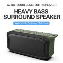 20W IPX7 waterproof outdoor bluetooth speaker portable, with FM radio TWS stereo wireless Boombox TF AUX USB outdoor subwoofer 2024 - buy cheap
