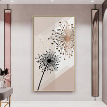 Modern Canvas Painting Luxury Flowers Poster and Print Dandelion Wall Home Decoration Art for Living Room Nordic Plant Picture 2024 - buy cheap