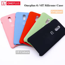 Original Oneplus 6T Case Fashion Liquid State Silicone Soft Case TPU Multicolor Full Protect Oneplus 6t Back Cover Case 2024 - buy cheap