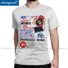 N64 T Shirt for Men Cotton Awesome T-Shirts Round Collar F-Zero Retro Racing Game Tee Shirt Short Sleeve Tops New Arrival 2024 - buy cheap