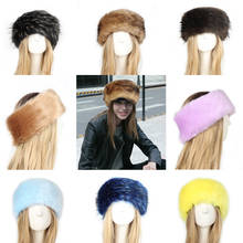 Зимние женские шапки с искусственным мехом, теплые меховые пушистые шапки-ушанки для русской зимы 2020 2024 - купить недорого