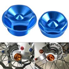 Front Wheel Axle Lock Nut Rim Cover For Husqvarna TE FE TC FC TX FX 125 250 300 350 400 450 500 501 For KTM SX SXF EXC EXCF 2024 - buy cheap