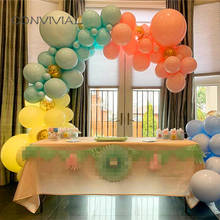 Guirnalda de globos de látex de 88 piezas, Kit de arco de confeti dorado, decoración para fiesta de cumpleaños, boda, globos, decoración de cadena para Baby Shower 2024 - compra barato