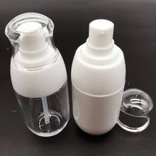 PETG, 50 мл, 30 шт., пластиковая бутылка для лосьона, бутылка для крема для лица, бутылка для крема для рук, толстая бутылка, тонер, косметические контейнеры, инструмент для макияжа 2024 - купить недорого