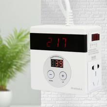 Regulador de voltaje Digital electrónico SCR, controlador de temperatura de 4000W, 9A-18A, atenuador de 220V, enchufe AU, alimentación CC 2024 - compra barato