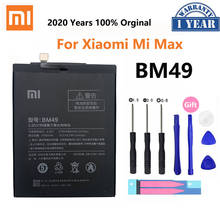 Xiao Mi Original Phone Battery BM49 For Xiaomi Max MiMax High Quality 4850mAh Phone Replacement Batteries 2024 - buy cheap