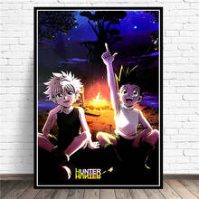 NT1121-Póster de Hunter x Hunter, Killua Zoldyck GON FREECSS, impresiones, arte de pared, lienzo, pintura, imagen, decoración de la habitación del hogar 2024 - compra barato