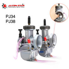 Alconstar- Original Keihin PJ34 PJ38 Flat Gate Racing Carburettor 2-stroke Upgrade For Honda TRX250R ATC250R CR250 CR500 YZ250 2024 - buy cheap