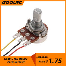Goolrc potenciômetro rotativo para goolrc, transmissor de controle remoto digital tg3 2.4ghz 3ch 2024 - compre barato