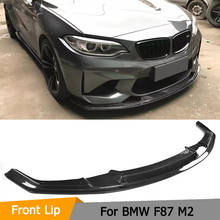 Carbon Fiber Racing Front Lip Apron for BMW 2 Series F87 M2 Base Coupe 2-Door 2016 2017 Front Lip Spoiler 2024 - buy cheap